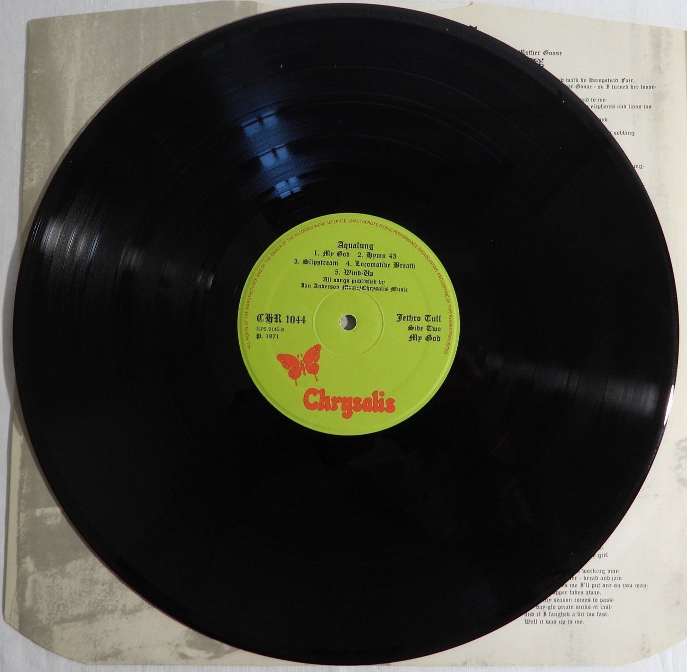 Dischi in vinile: Jethro Tull Aqualung LP 1975 – Usato da Dübendorf venduto da mar_85sd 7