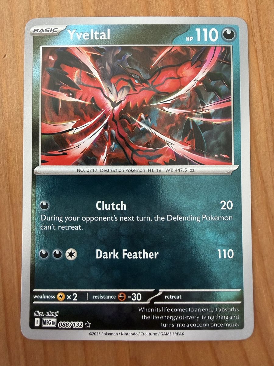 Pokémon Sammelbilder & Trading cards: Yveltal (MEG088) – Neu (gemäss Beschreibung) aus Vevey von Matx