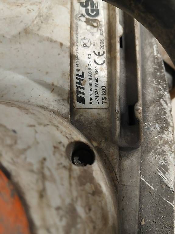 Sägen: DÉCOUPEUSE À DISQUE STIHL THERMIQUE TS 800 – Gebraucht aus La Chaux-de-Fonds von sto_92wv 2