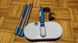 Elektrischer Bodenreiniger - kabellos und wiederaufladbar