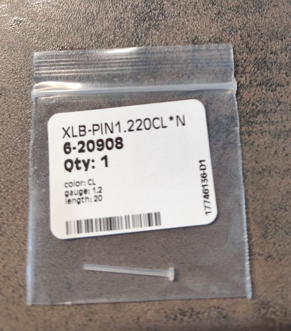 Piercingschmuck: Stab Bioflex Labret-Piercing – Neu und originalverpackt aus Hindelbank von Pooky82 1