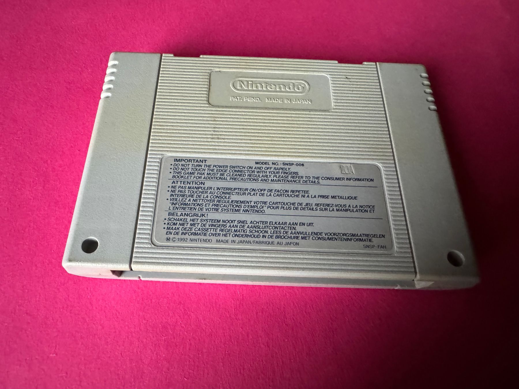 Nintendo Giochi: NBA JAM SPIEL FÜR SUPERNINTENDO – Usato da Hägendorf venduto da Briansgameshop 1
