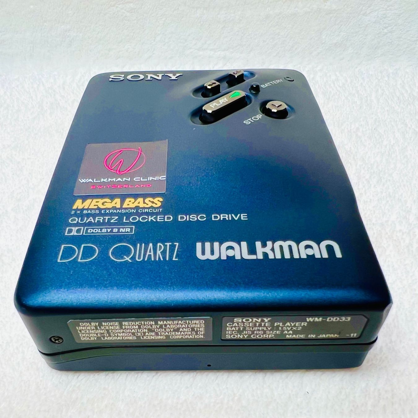 Sony Lettore multimediale portatile: Sony Walkman WM-DD33 blau #190 – Usato da Vorderthal venduto da WalkmanClinic 3