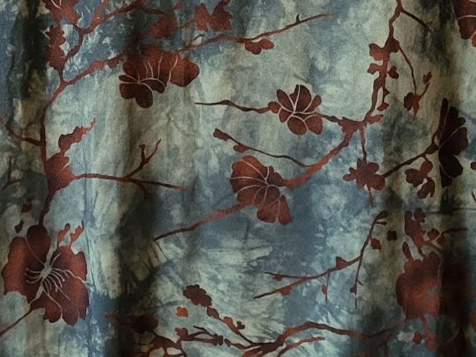 Gonne: Jupe midi satinée fleurie - Style Grunge – Usato da Blonay venduto da tam_zx7g 1