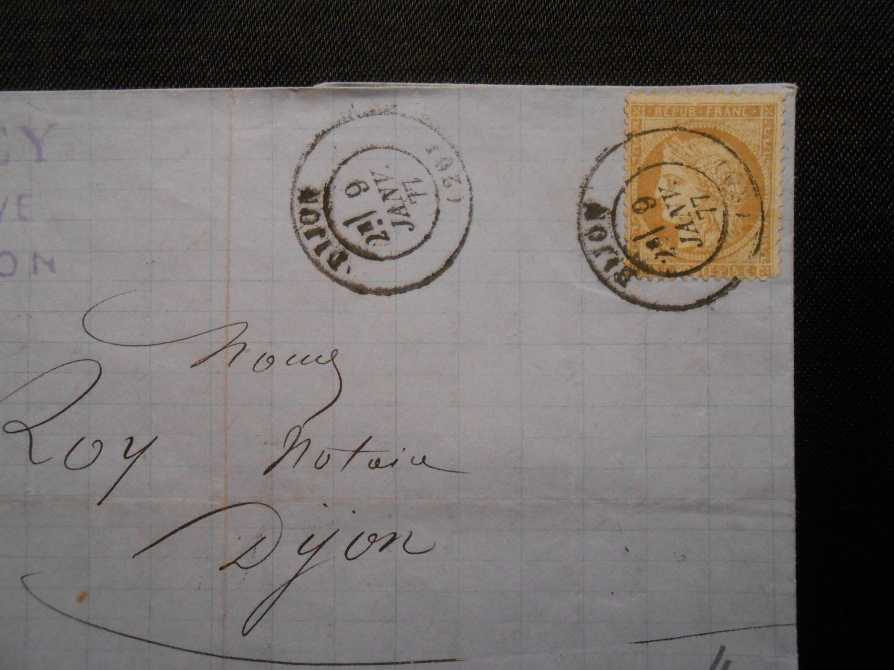 Tutti i francobolli: F Mi 50   15C  Brief  Ceres   1871 – Usato da Hallwil venduto da pkaiser44 2