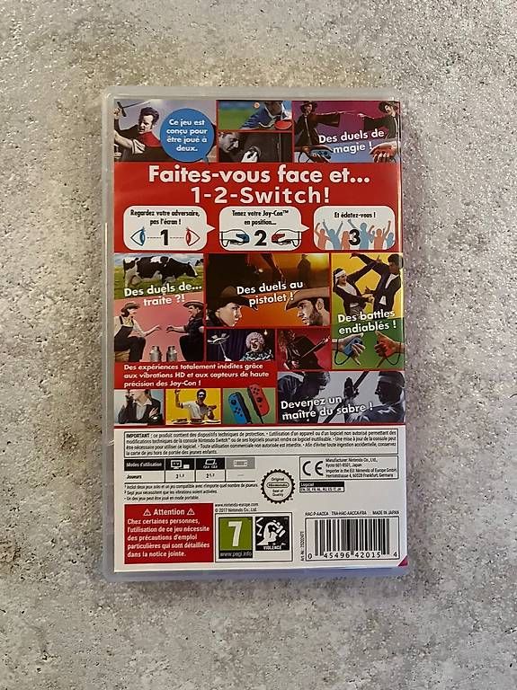 Jeux: Jeu switch 1-2 switch – D'occasion à Fontainemelon par Karibous3 1
