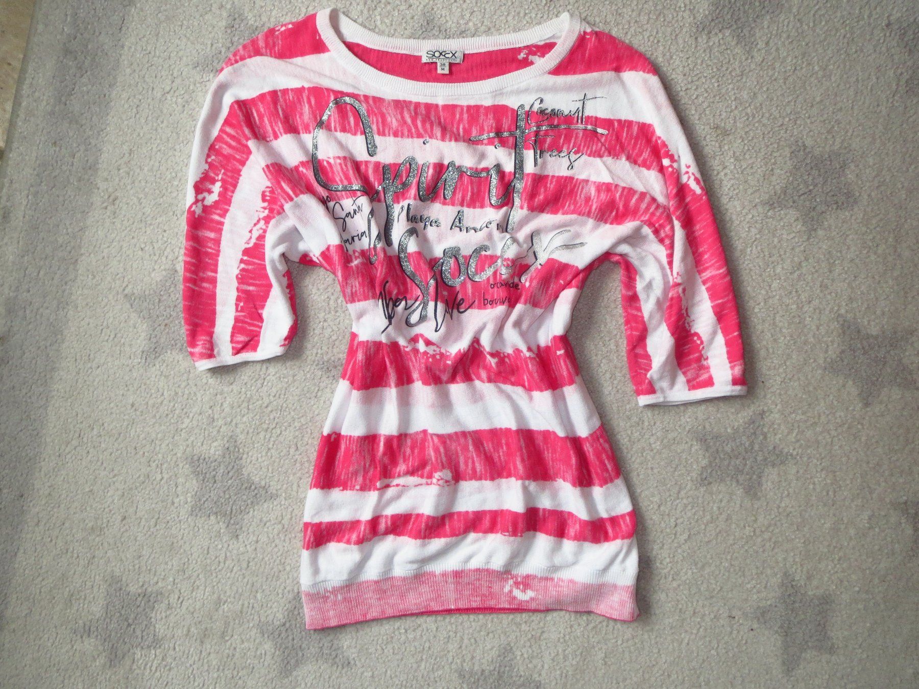Pullover & Sweatshirts: super spezieller SOCCX Damen Pullover Kurzarm Gr M – Gebraucht aus Kiental von Anna8702 1