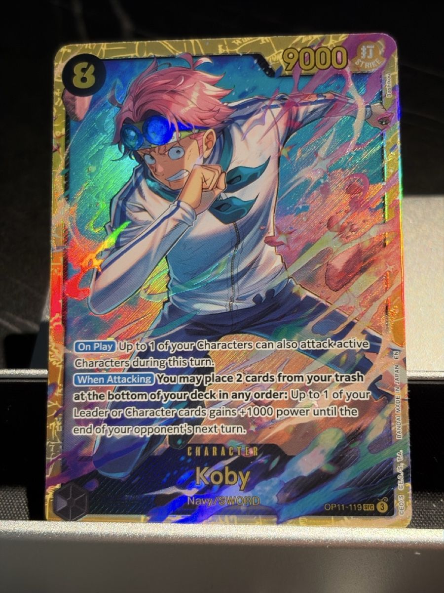 Bandai Sammelbilder & Trading cards: One Piece OP11-119 Koby, Englisch – Neu (gemäss Beschreibung) aus St. Gallen von cambitcg