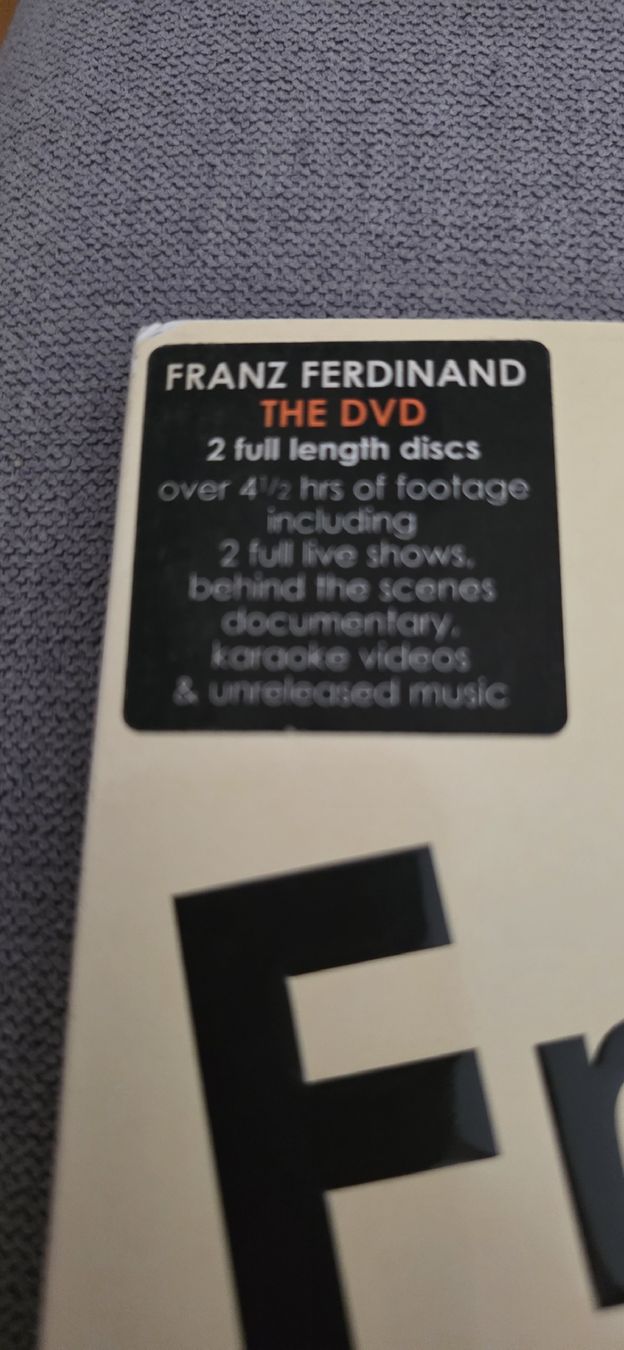 Tutti i DVDs: Franz Ferdinand - The DVD - 1 seul disque – Usato da Yvonand venduto da RF-VINYL 1