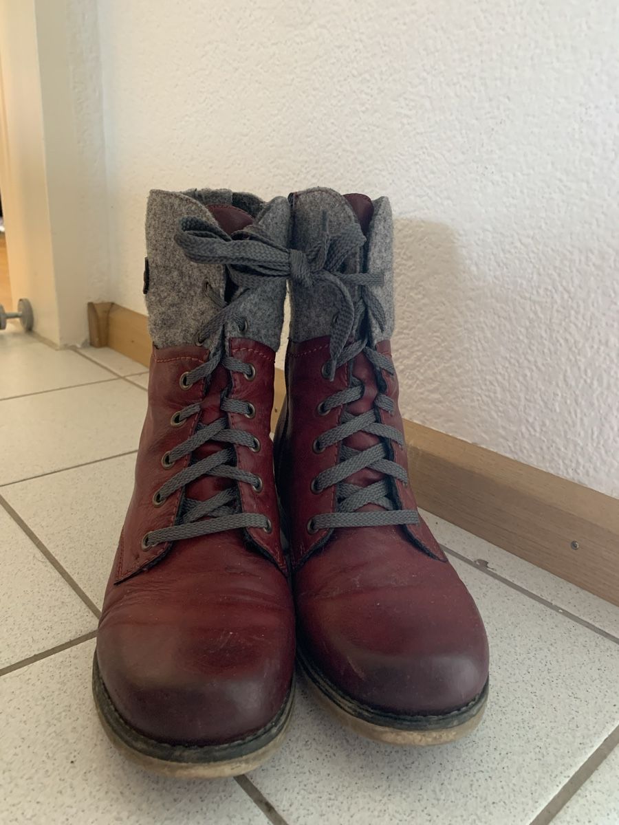 Think Scarpe da donna: Stiefel Gr. 38, Marke Rieker – Usato da Basel venduto da ari_xy65 1