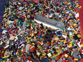 Lego Steine gebraucht Kiloware Konvolut 4.8 kg en vrac