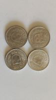 4x 5 Franken 1966, Silbermünzen Schweiz, (2WA6-7)