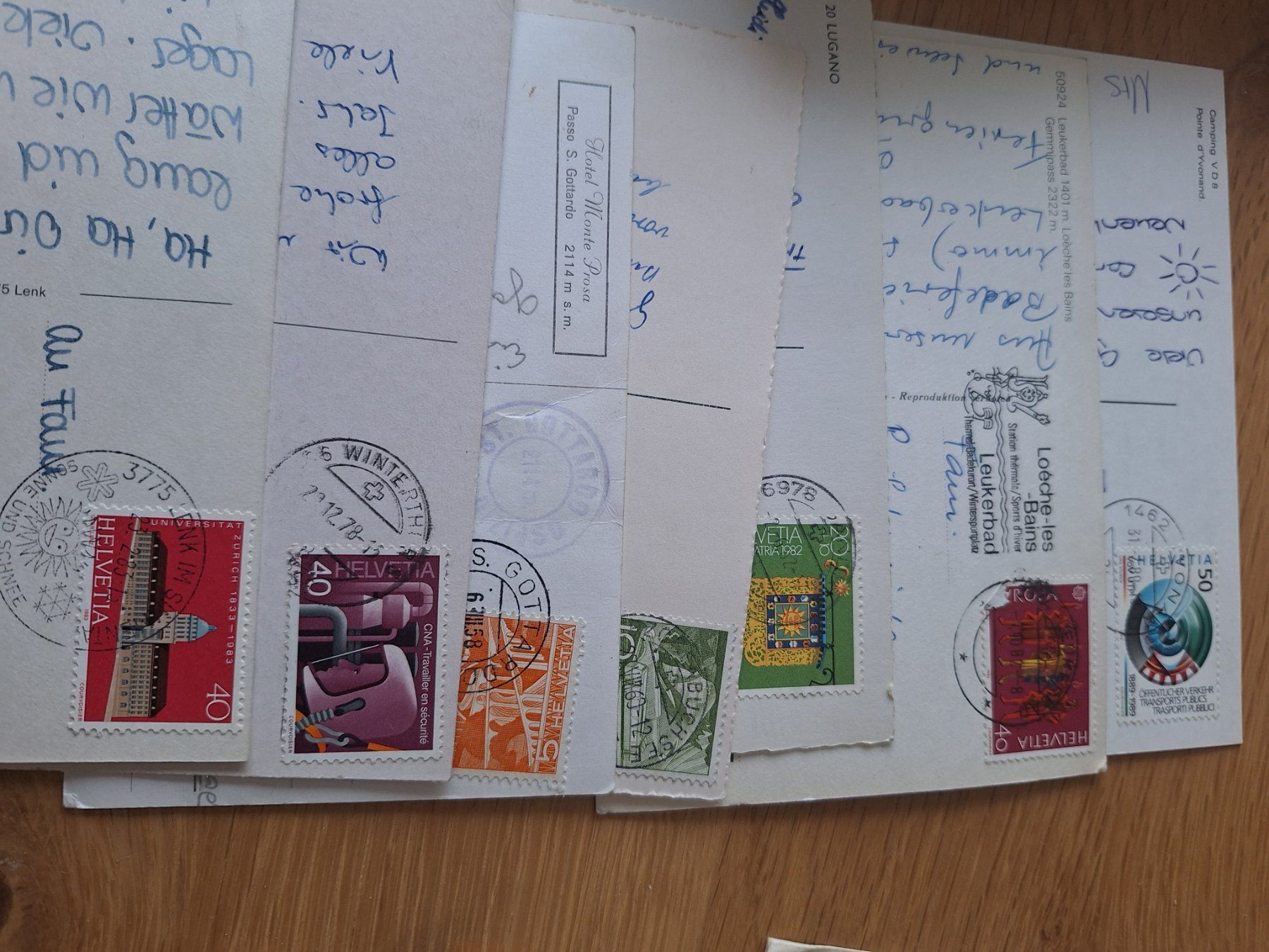 Cartoline postali: Konvolut alte Schweizer Ansichtskarten gelaufen – Usato da Wanzwil venduto da chlinih93 2