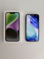 iPhone 14, 100% Akku, 128 GB, Midnight Black