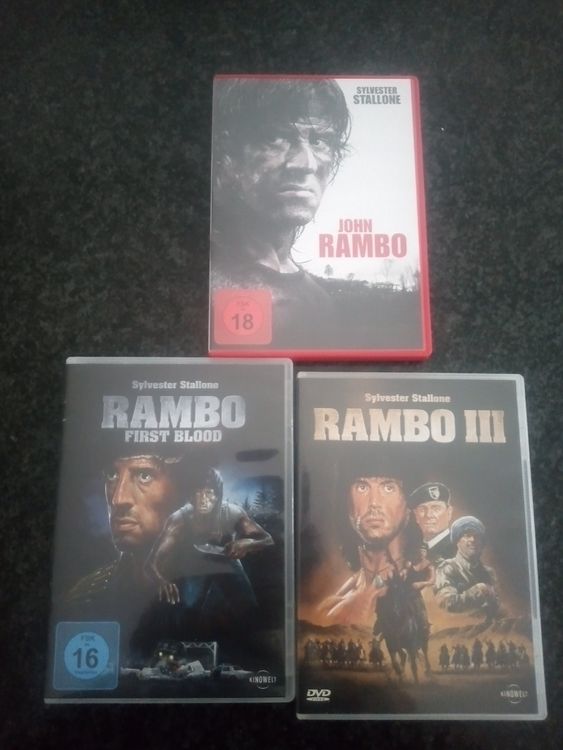 Rambo dvds (Gebraucht) in Belp für CHF 1 – mit Lieferung auf Ricardo kaufen