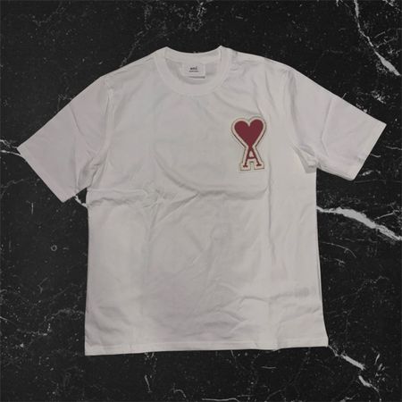 AMI Paris T-Shirt weiss Grösse L