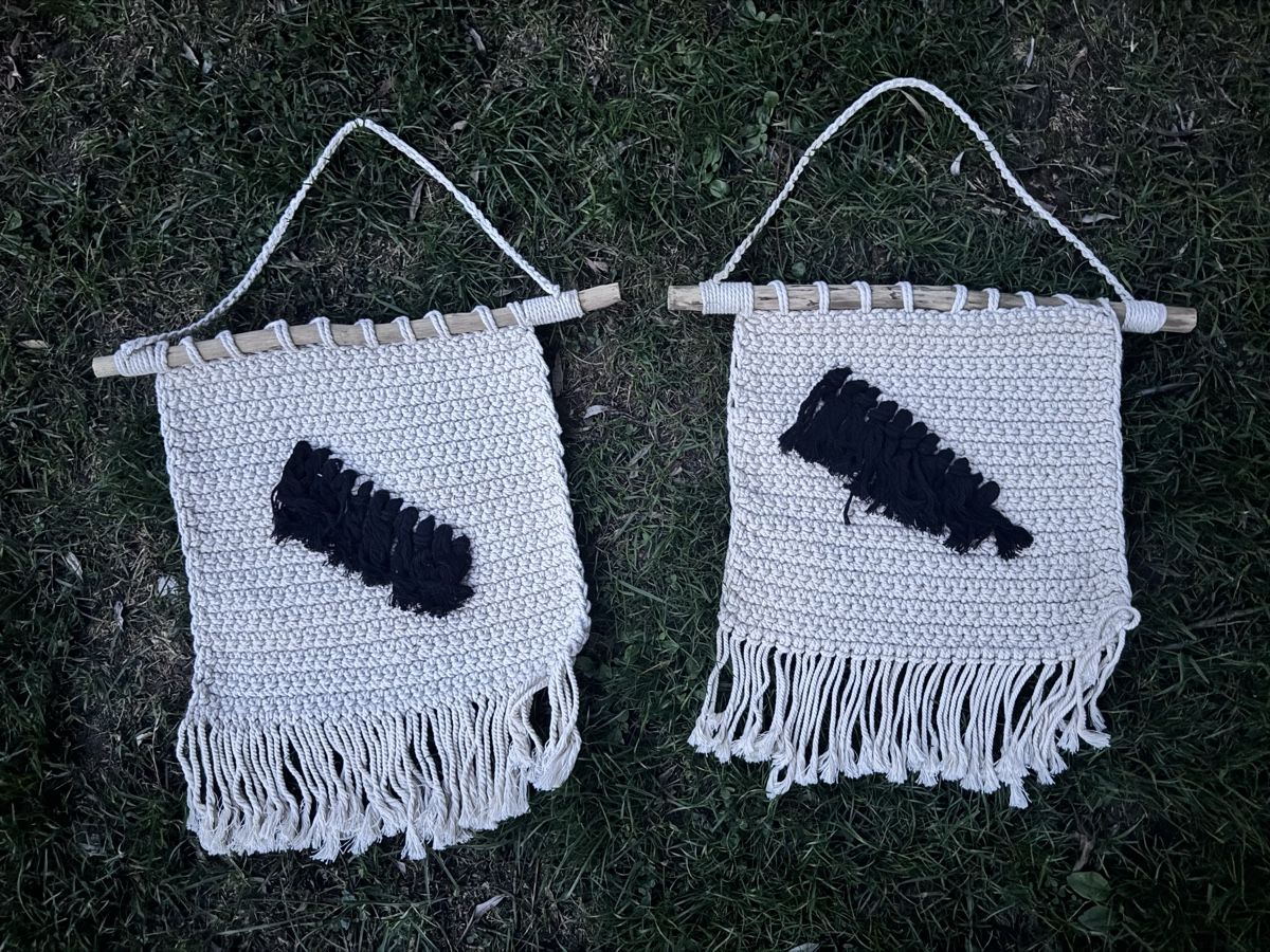 Tutte le decorazioni: Designer Macrame Wandschmuck aus Baumwolle – Usato da Teufen Ar venduto da Exclusive.stuff.CH