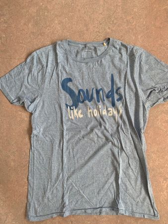 Blaues T-Shirt Gr. L