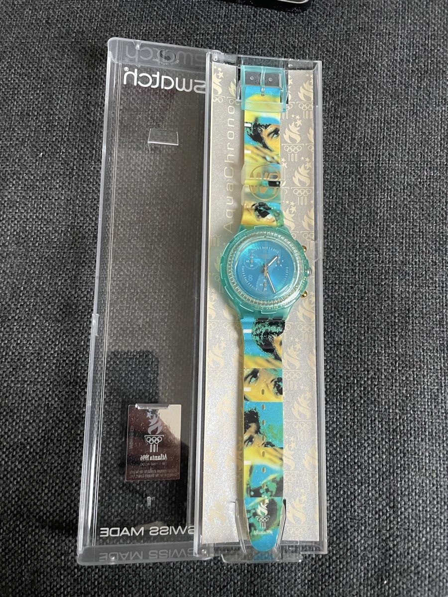 Swatch Orologi: Swatch Aqua Chrono Mark Spitz SBZ103 – Nuovo (secondo la descrizione) da Zürich venduto da TheWickerman 3