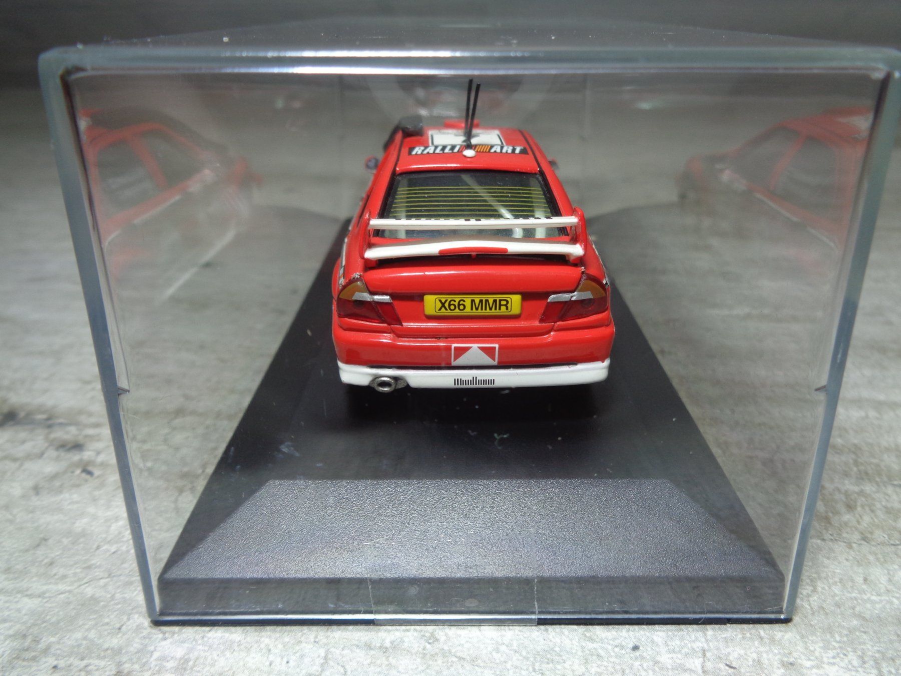 Mitsubishi Modellini d'auto: Ixo 1:43 Mitsubishi Lancer Evo VI Rallye – Usato da Reconvilier venduto da rallycar 4