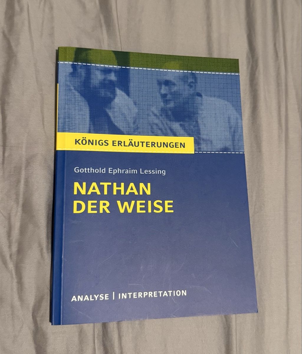 Libri: Nathan der Weise von Gotthold Ephraim Lessing - Textanalyse – Nuovo (secondo la descrizione) da Basel venduto da 1moonstar 1