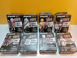 PLAYMOBIL 8 Sammelfiguren Naruto Shippuden NEU