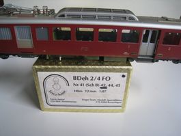 Ferro Suisse, BDeh 2/4 Nummer 42, FO-Zahnradtriebwagen