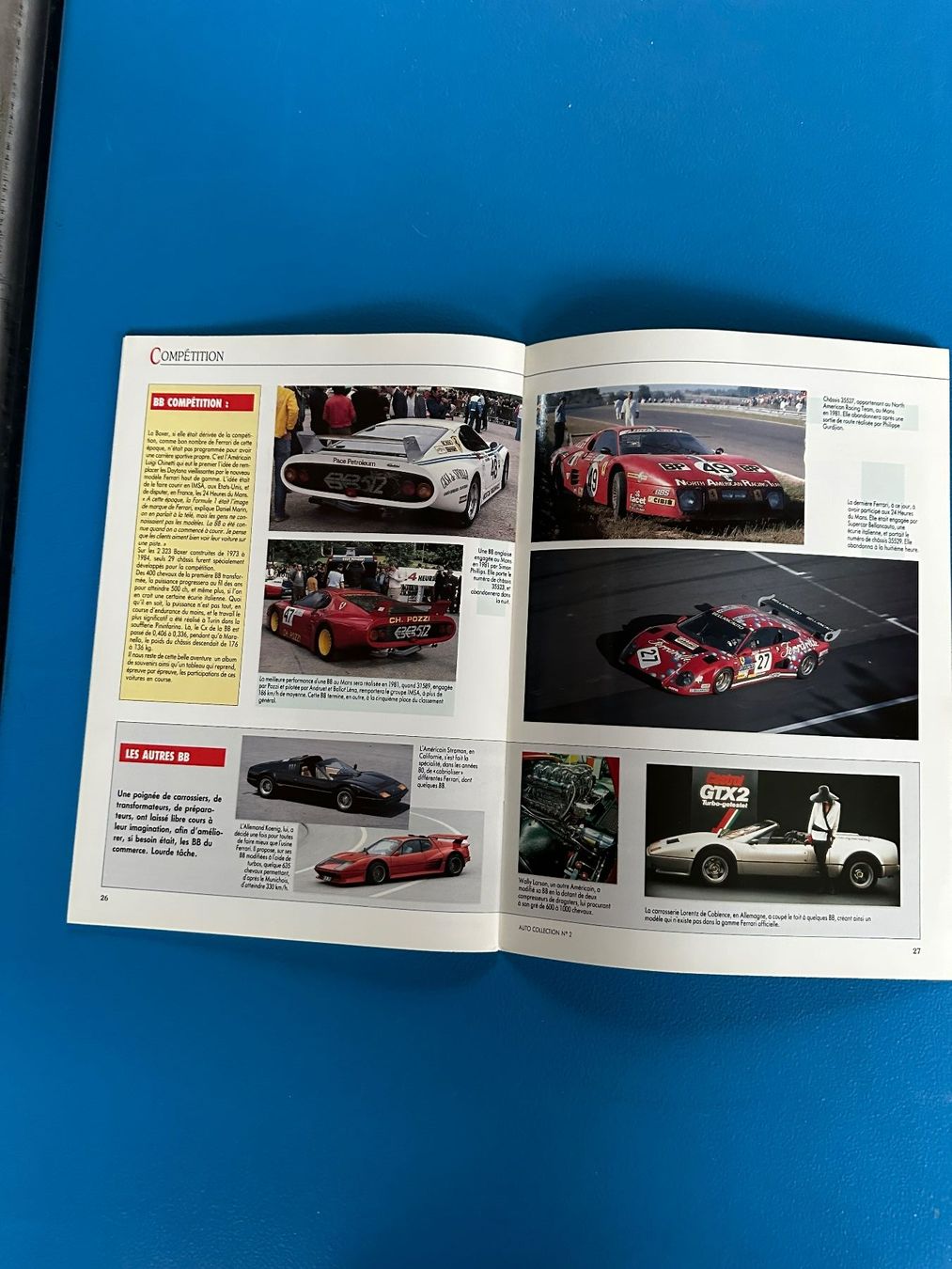 Riviste & Magazine: Heft , Ferrari 512 BB , Auto - Passion 1992 , Oldtimer – Usato da Boswil venduto da pavo1 7