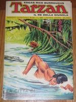 Vintage italian Comic book TARZAN # 64 Feb 1973 Russ Manning