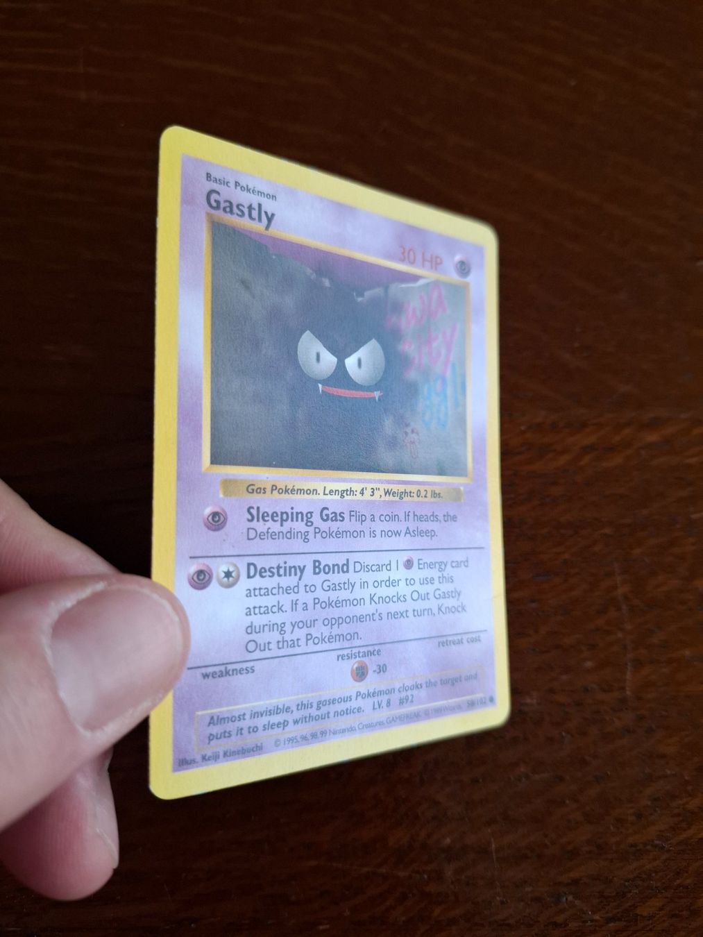 Pokémon Carte collezionabili: Pokemon Gastly Base Set Shadowless 50/102 – Usato da Giornico venduto da ale_lc8k 2