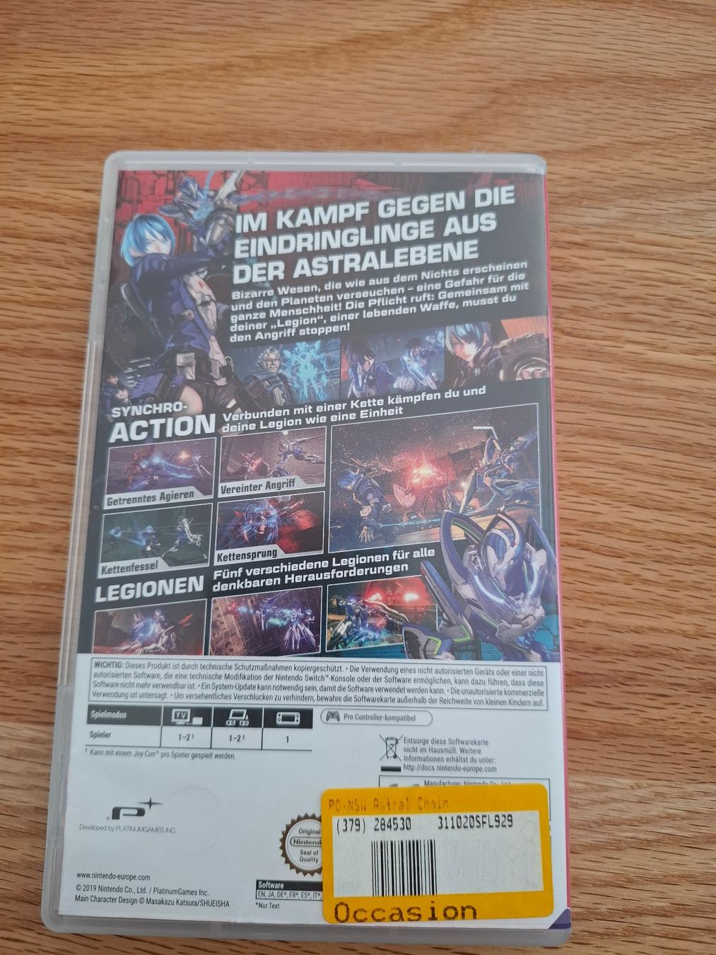 Nintendo Jeux: Astral Chain: Nintendo Switch – D'occasion à Sarmenstorf par MAW-23CH 1
