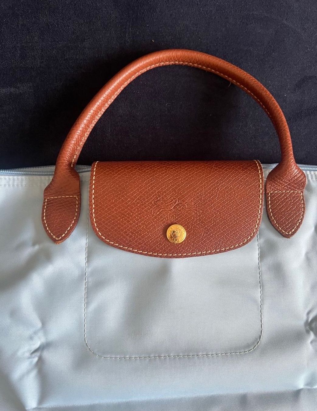 Longchamp Borse: Longchamp Le Pliage Gr. M, Hellblau – Usato da Kloten venduto da wan_5gvc 3