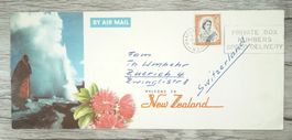 TR68 Enveloppe Grand Format New Zealand 1959