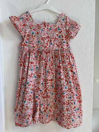 Robe d'été fille, imprimé fleuri, 10 ans