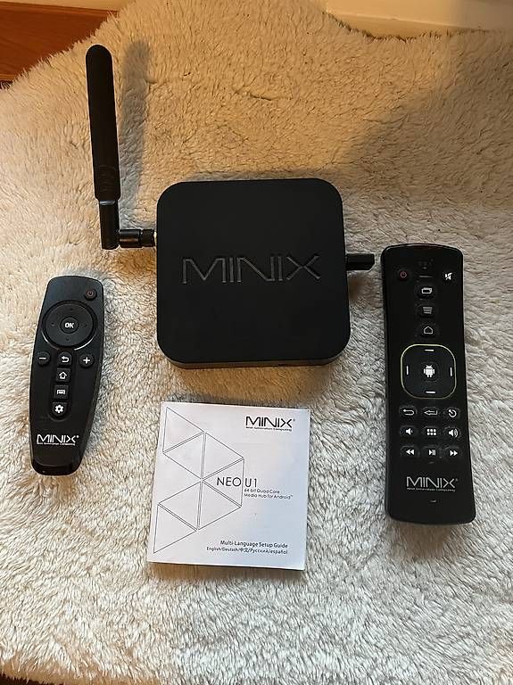 MINIX Sistemi audio & multimediali: MINIX NEO U1 4K Android Media Hub  2 telecomandi – Usato da Lugano venduto da Jo_Spe