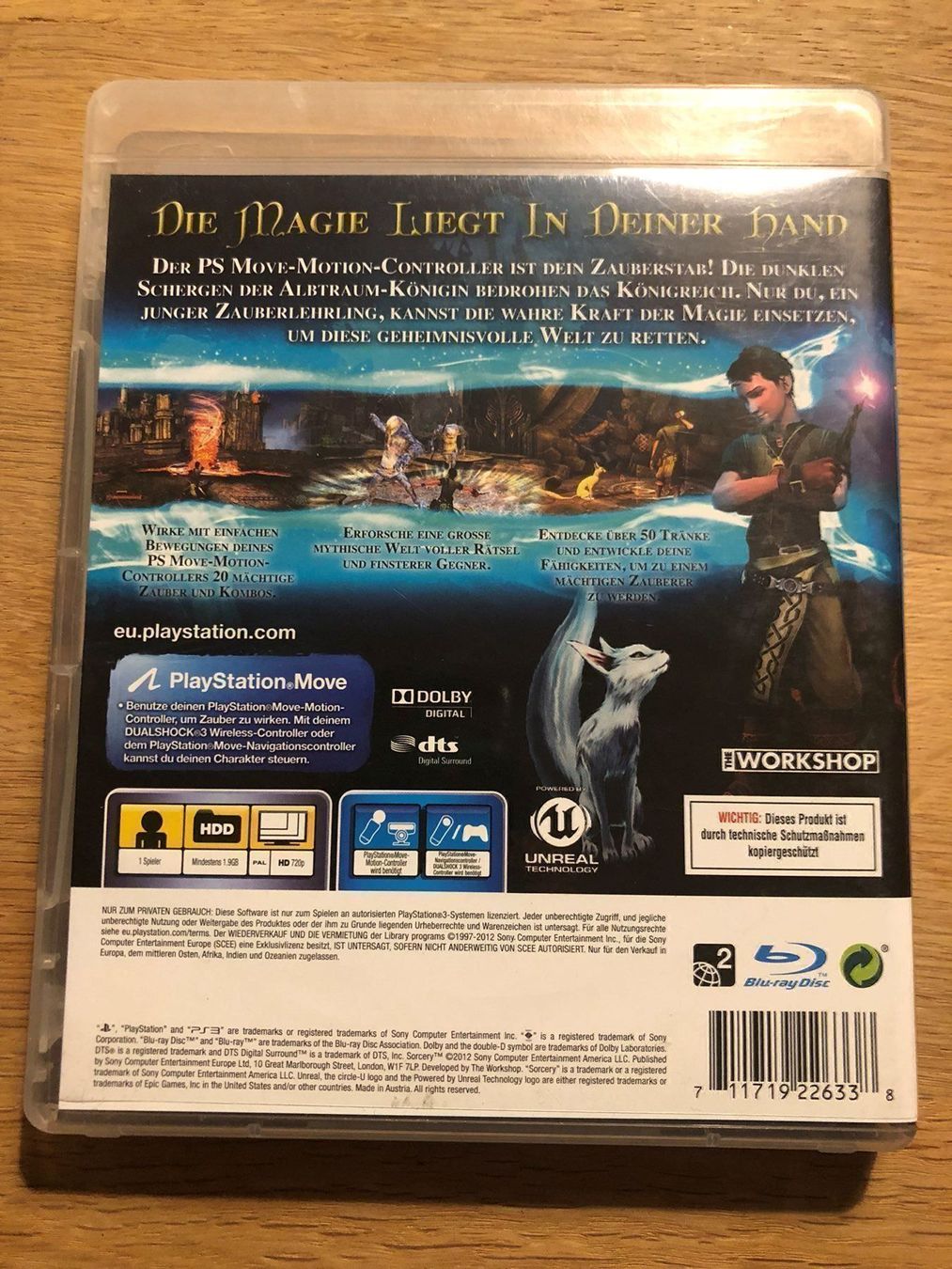 Sony Spiele: Sorcery für Sony PS3 – Gebraucht aus Kestenholz von Inna09 1