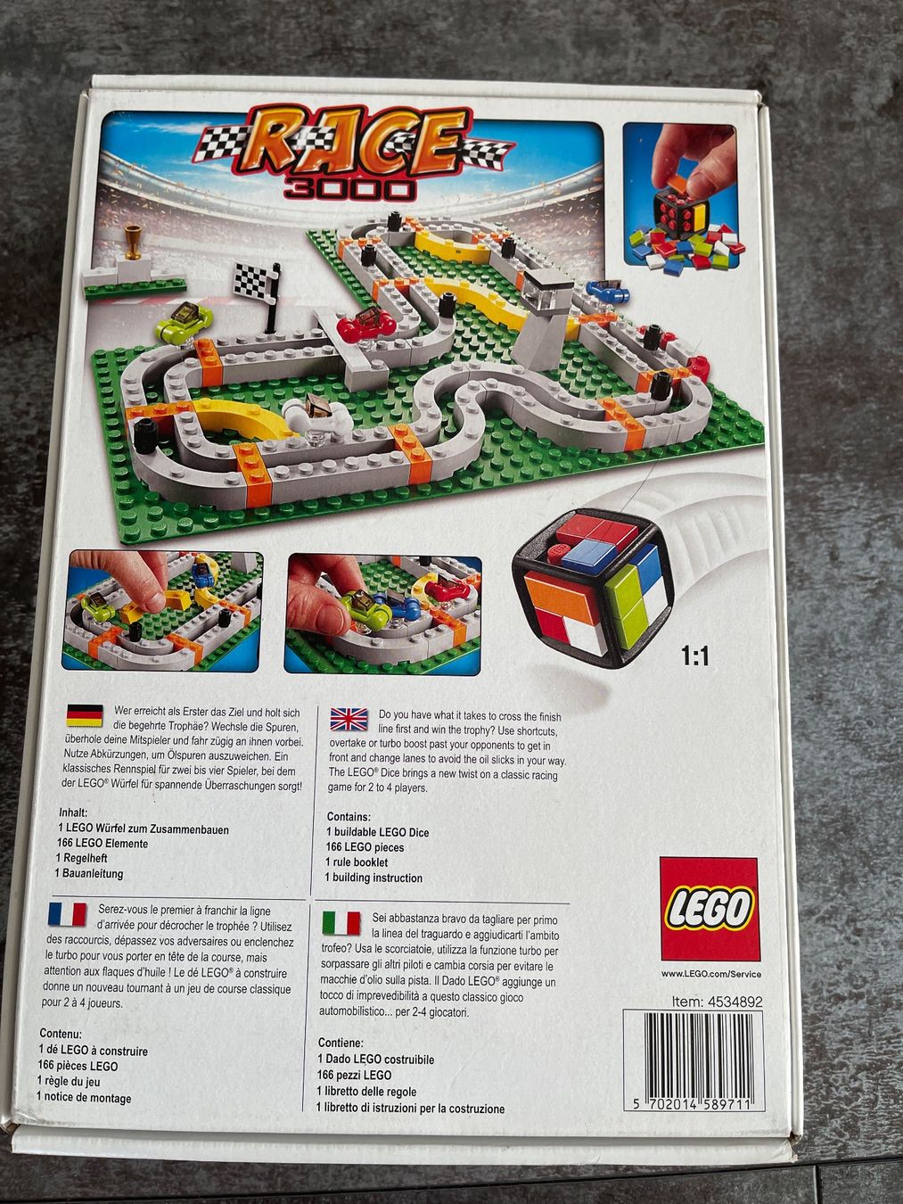 Lego Giocattoli: Lego Race Brettsiel – Usato da Kirchberg BE venduto da Matador13 5