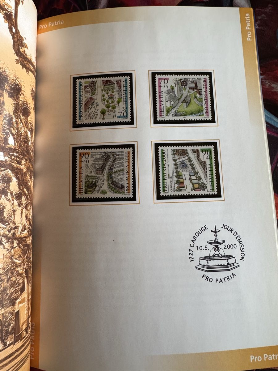 Alben: Schweizer Briefmarken Jahrbuch 2000 komplett postfrisch – Gebraucht aus Leutwil von Jaxon_withXx 3