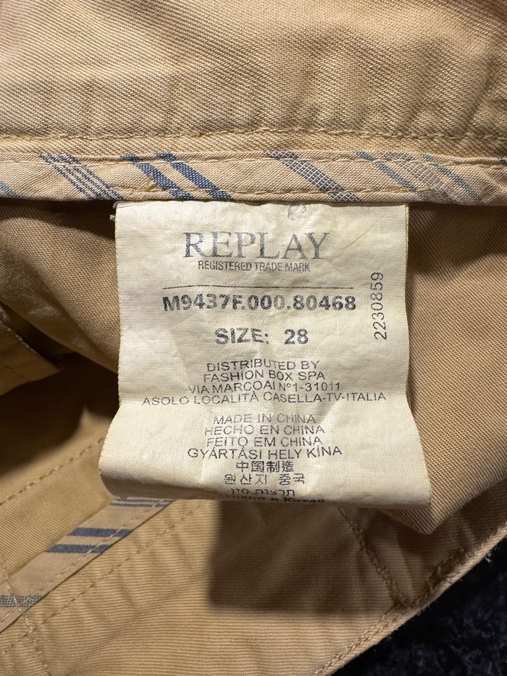 Replay Pantaloni: REPLAY Shorts Grösse 28 – Usato da Lyss venduto da taw1009 3