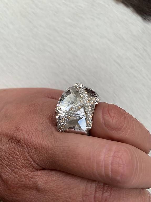 Swarovski Anelli: Exklusiver limitierter Swarovski Ring NEU – Nuovo e nell'imballaggio originale da Rothrist venduto da Oddymanliane 4