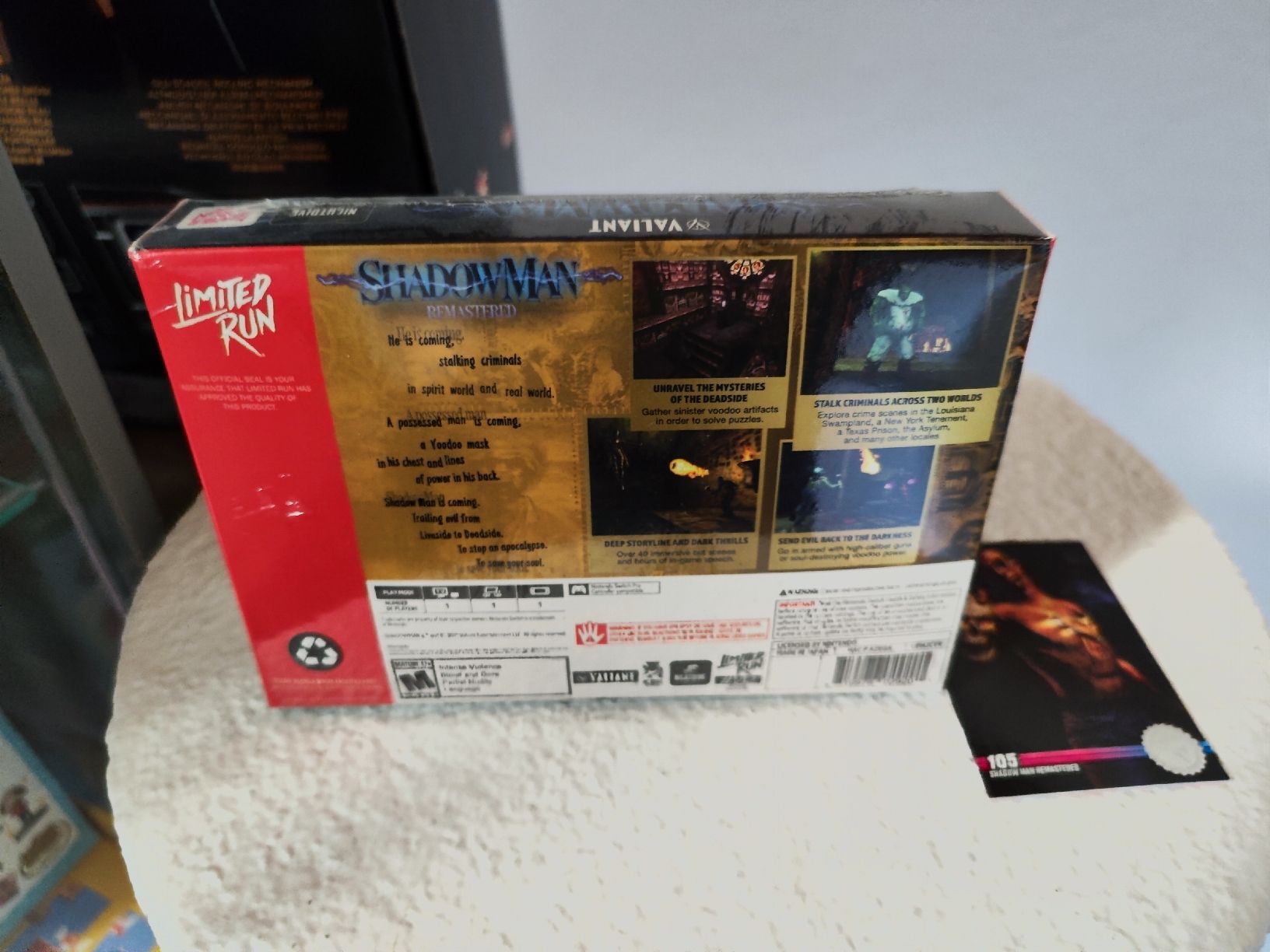 Giochi: Shadowman Remastered Switch Limitierte Auflage OVP Neu – Nuovo e nell'imballaggio originale da Dinhard venduto da seuzacher 1