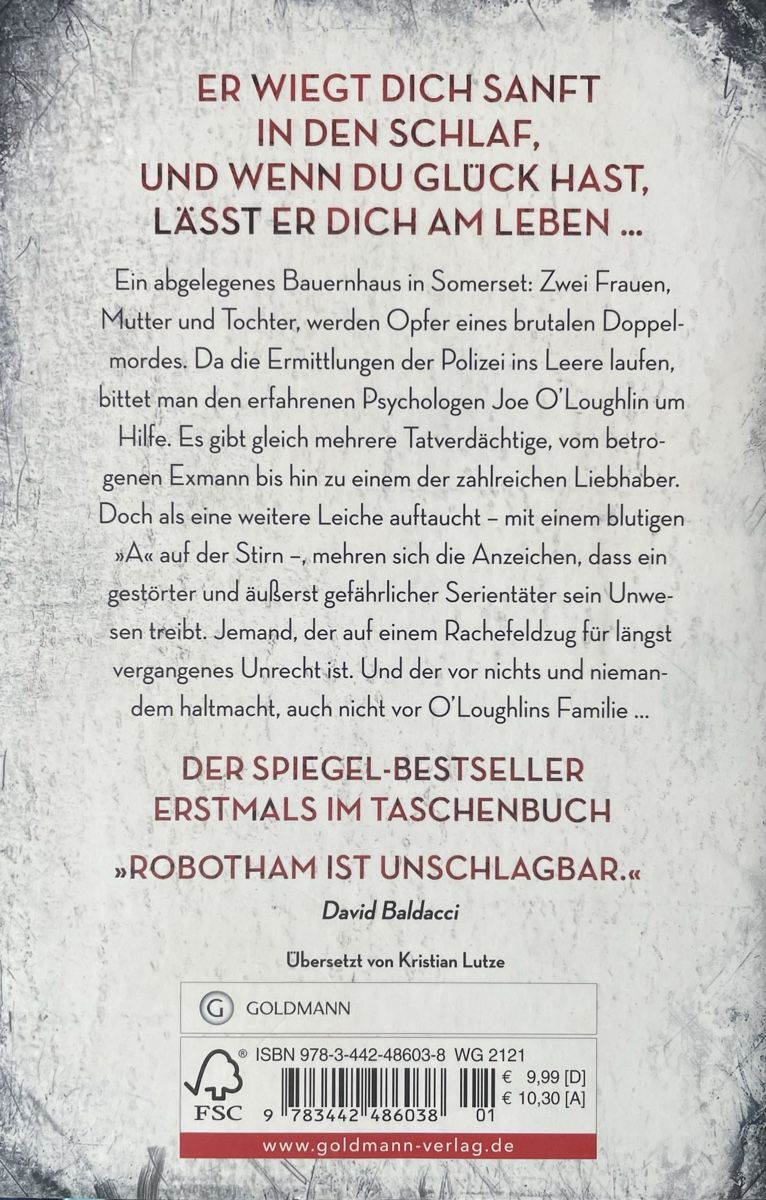 Bücher: DER SCHLAFMACHER - MICHAEL ROBOTHAM - BROSCHIERT - NEU – Neu (gemäss Beschreibung) aus Buchs AG von fischli610 1