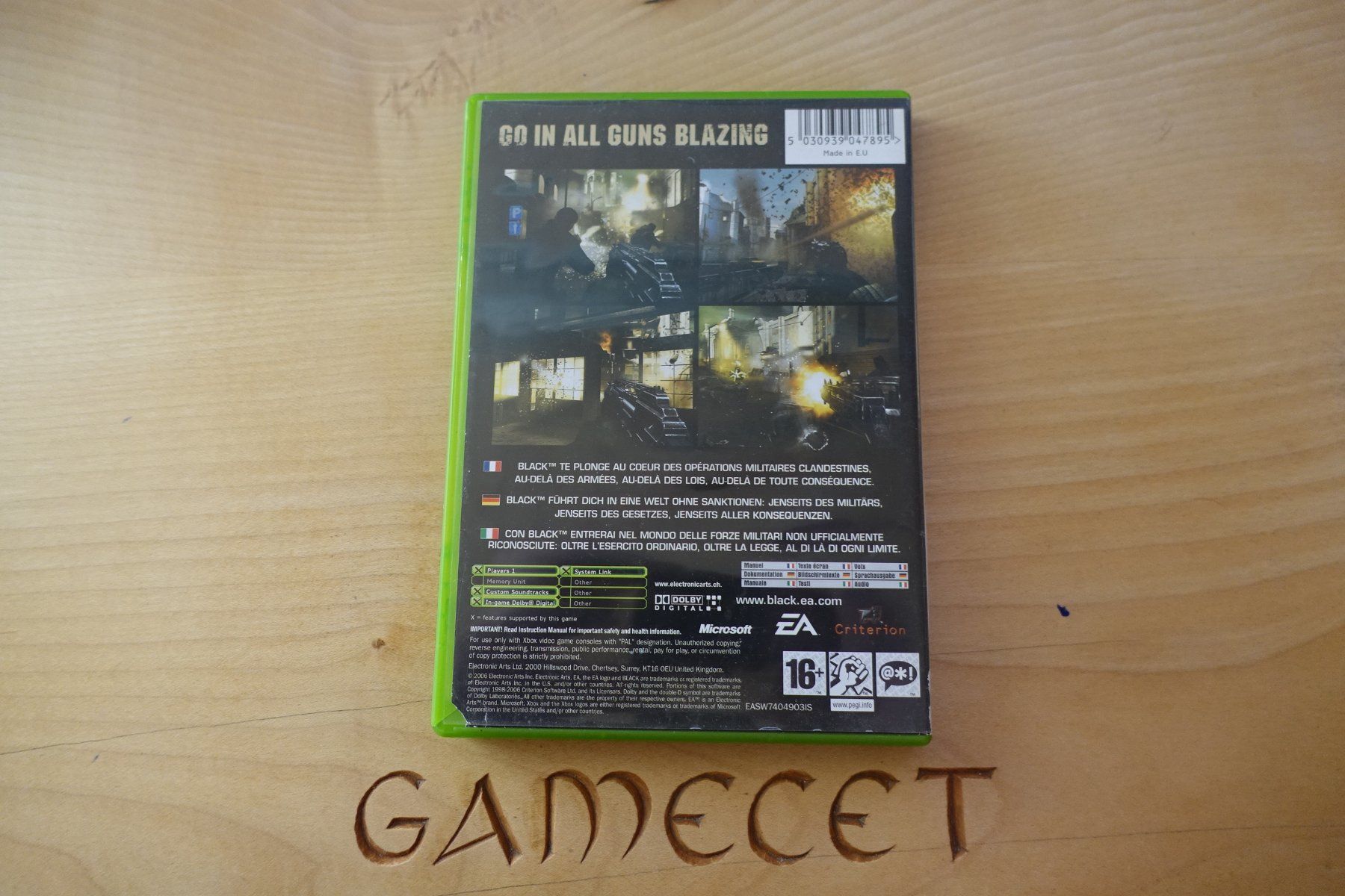 Microsoft Jeux: Black – D'occasion à Steinach par Gamecet 2
