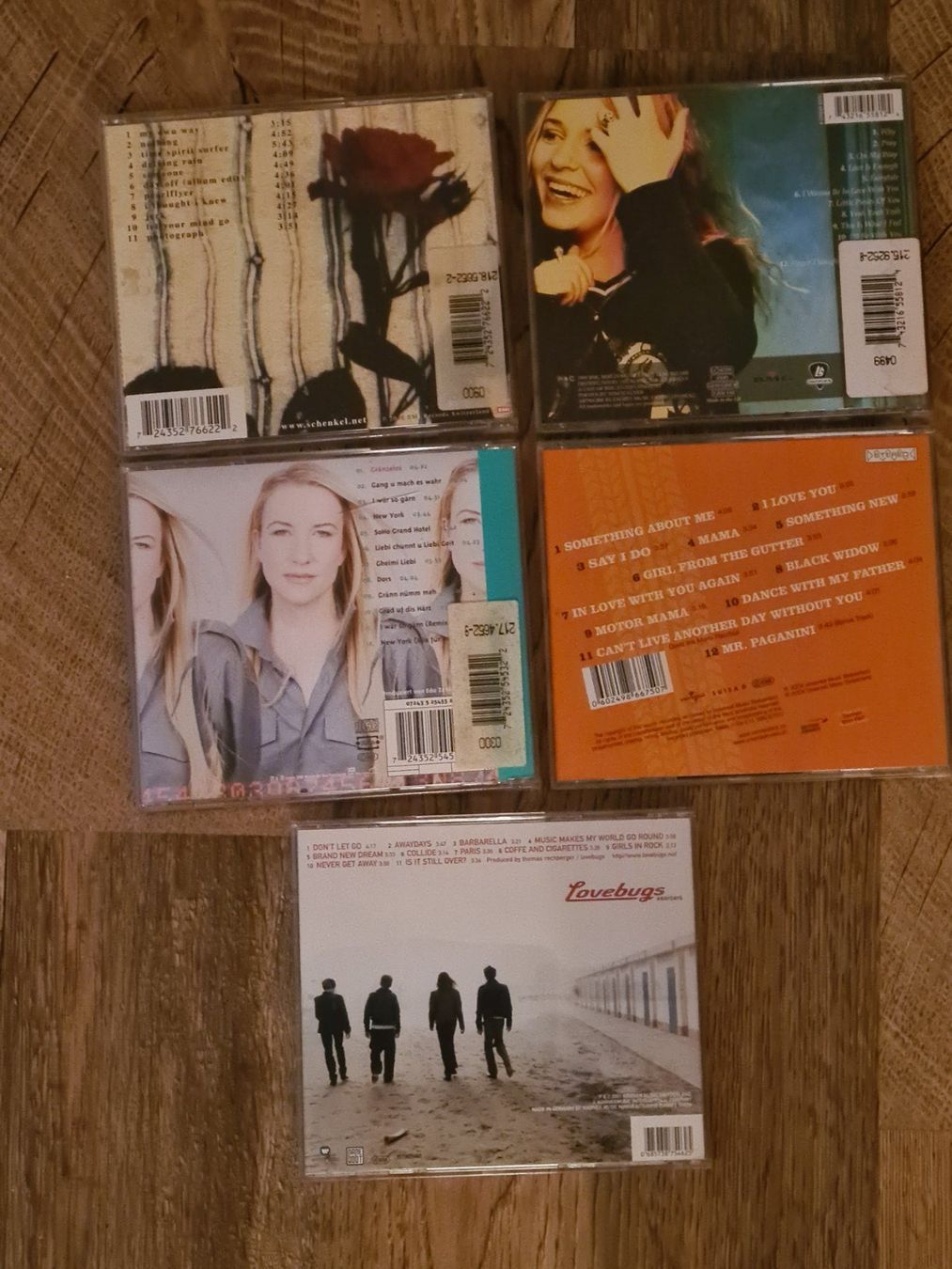 CD: 5 CDs – Usato da Olten venduto da chaas21 1
