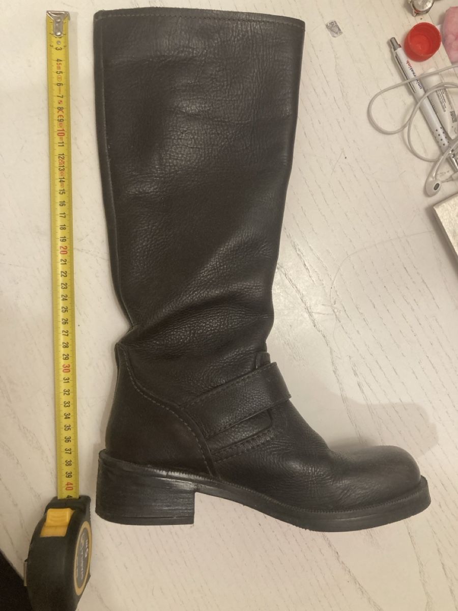 Scarpe da donna: Leather Boots by Zara, Black, Size 36 – Usato da Zürich venduto da sele_x 1