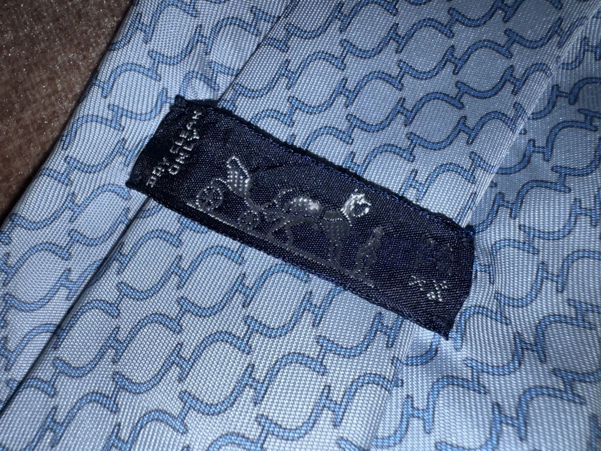 Hermès Cravates: Hermès - Silk Tie – Neuf (Voir description) à Collonge-Bellerive par alejan_0984 4