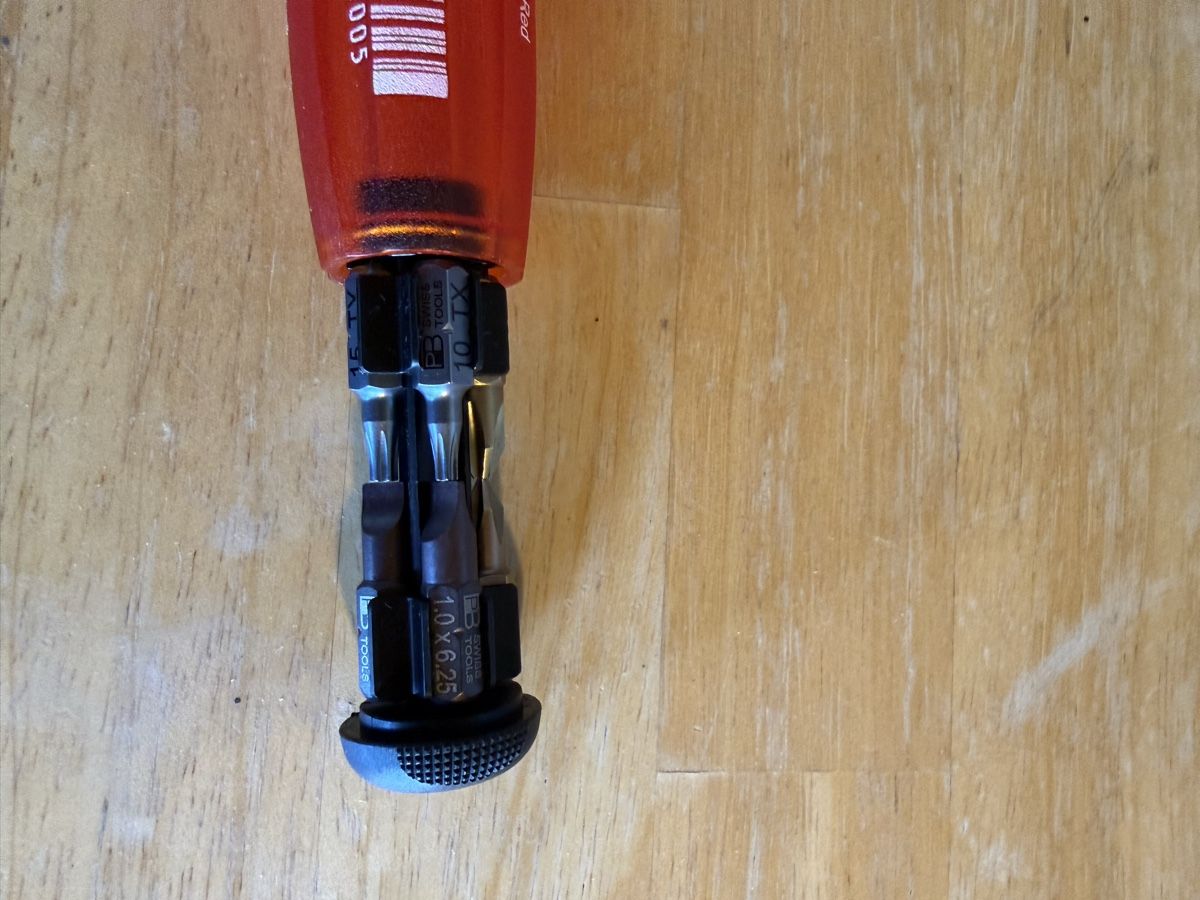 PB Swiss Tools Tutti gli attrezzi: SWISS TOOLS PB 6484 Bit Schraubendreher Rot mit Bits – Nuovo (secondo la descrizione) da Kriessern venduto da Hcdfreak 2