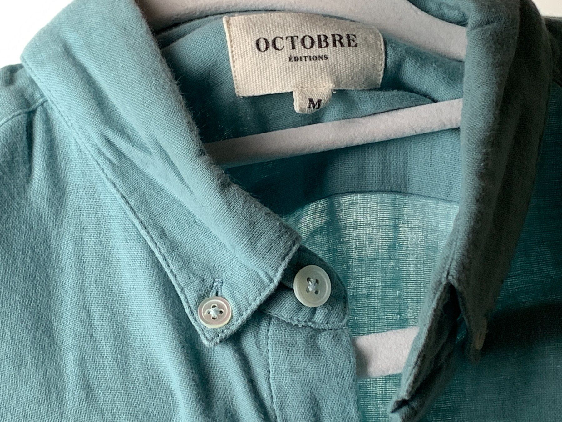 Camicie: Octobre Éditions Button-Down Hemd, Blau, Grösse M – Usato da Zürich venduto da lor_s6l8 2