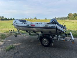 Schlauchboot YAM 340S mit Yamaha Aussenborder 4 Takt Boot...