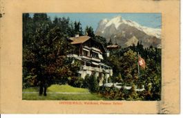 Grindelwald, Waldhotel, Pension Bellary  1921